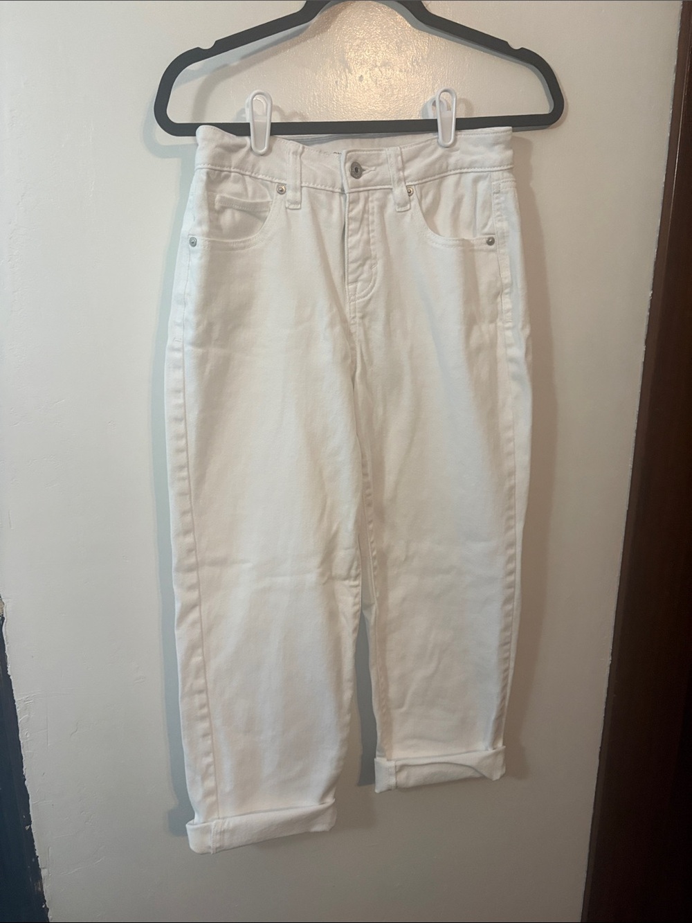 Style & Co Women's White High-Rise Jeans